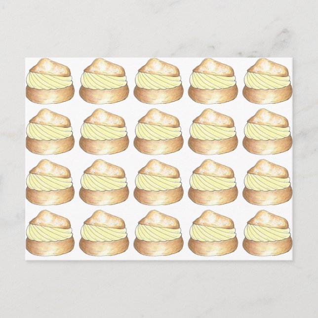 Puff de crema saca la postal francesa de pastelerí (Anverso)