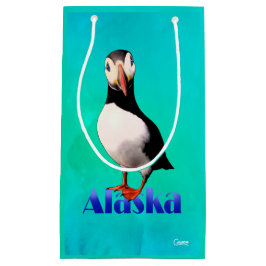 Puffin Alaska - Bolsa de regalo pequeña