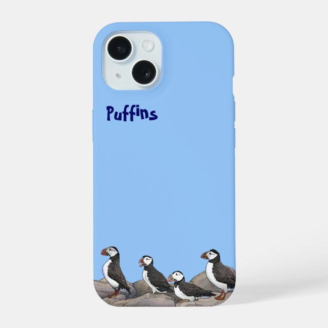 Puffins atlánticos (Reverso )