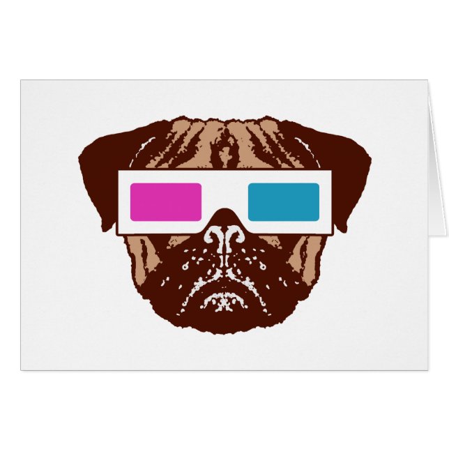 Pug 3D (Anverso (Horizontal))