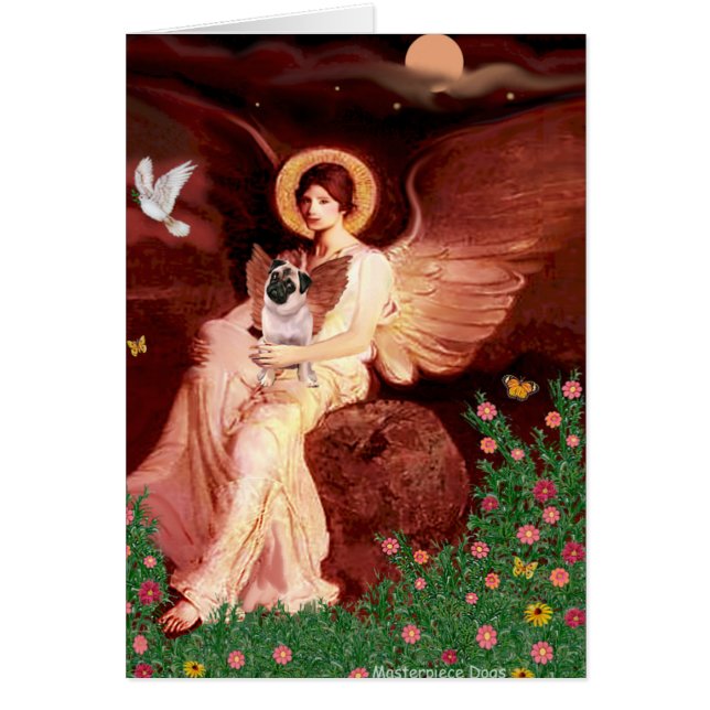 Pug 5 (bermejo) - Ángel sentado (Frente)