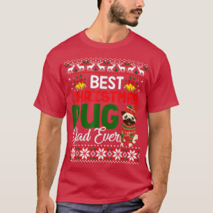 Pug Dad Navidades Graciosamente Ugly Xmas Sweater