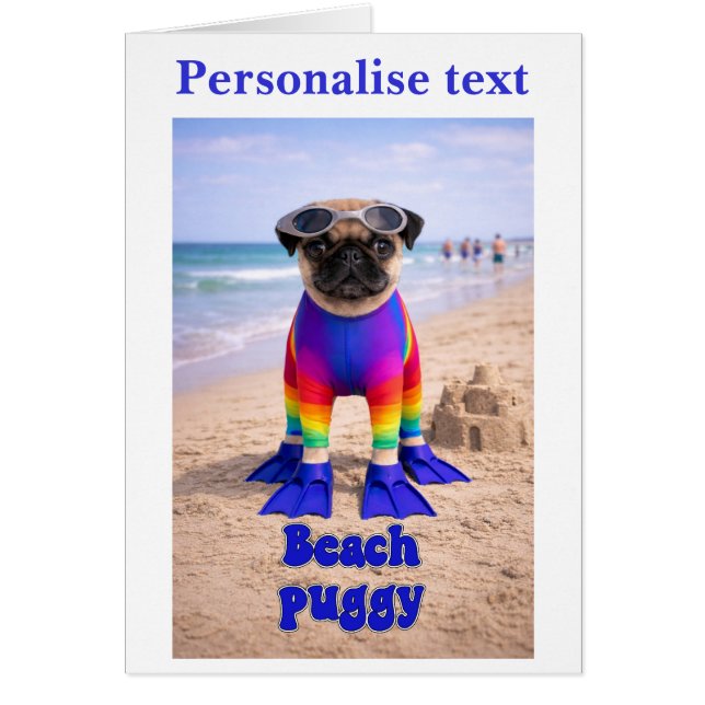 Pug de Playa (Frente)