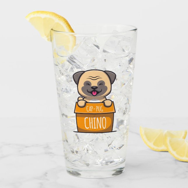Pug en una copa - Cap-Pug-Chino (Anverso (hielo))
