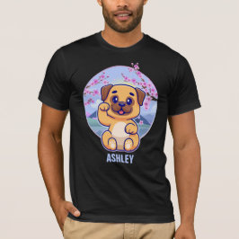 Pug Kawaii Cute Gift Dog Mascota Camiseta