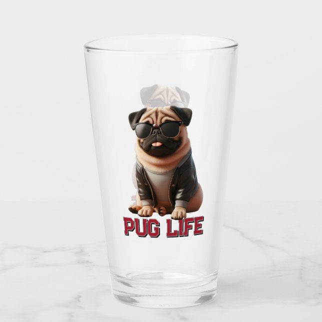 Pug Life Cute Pug Dog (Anverso)