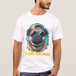 "Pug Life Swag - Graciosa camiseta de perro de Gua