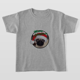 Pug navidades - Camiseta básica para niños