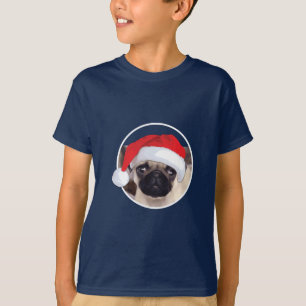 Pug navidades - Camiseta básica para niños