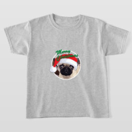 Pug navidades - Camiseta básica para niños