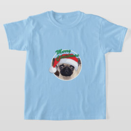 Pug navidades - Camiseta básica para niños