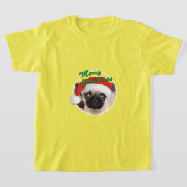 Pug navidades - Camiseta básica para niños