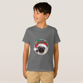 Pug navidades - Camiseta básica para niños