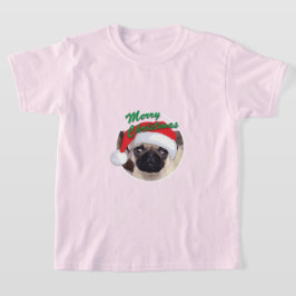 Pug navidades - Camiseta básica para niños