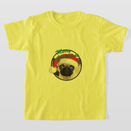 Pug navidades - Camiseta básica para niños