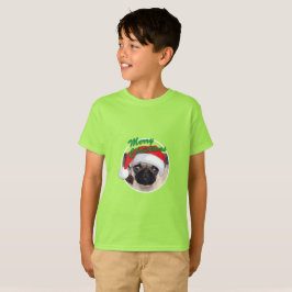 Pug navidades - Camiseta básica para niños