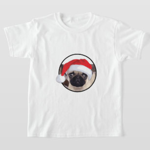 Pug navidades - Camiseta básica para niños