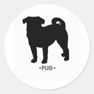 Pug Pegatina
