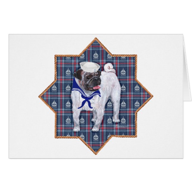 Pug Sailor (Anverso (Horizontal))