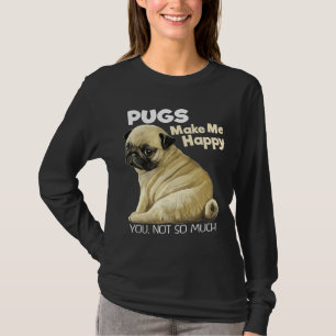Pug Sweater Pug Funny Gifts Classic T-Shirt 657