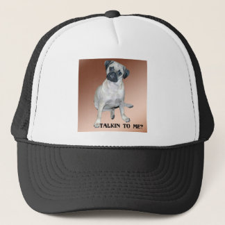 Puggle Talkin a mí gorra