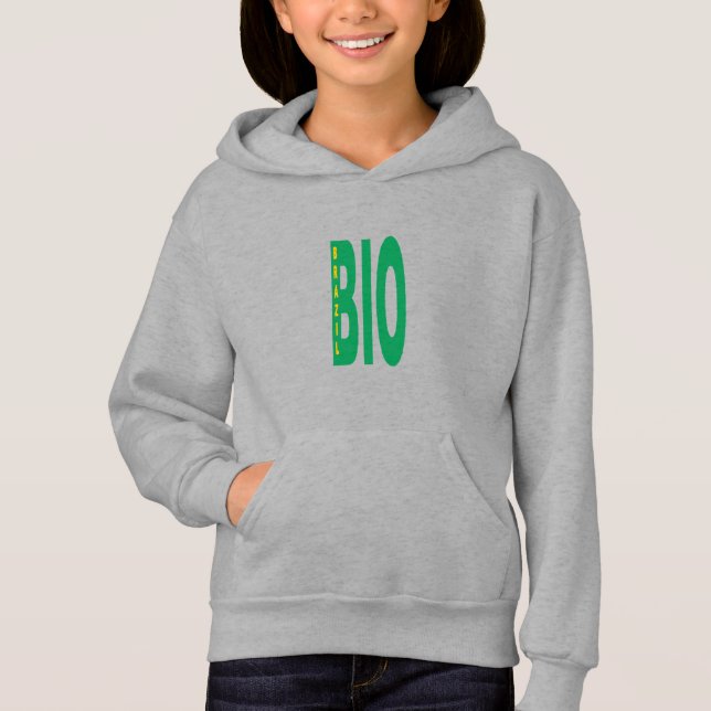 Pul à capuche acier filles  BIO BRAZIL (Anverso)