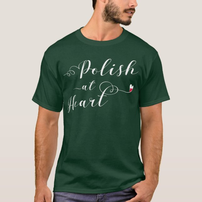 Pula en la camiseta del corazón, Polonia (Anverso)