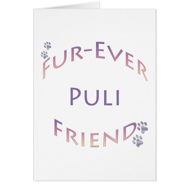 Puli Furever Friend (Frente)
