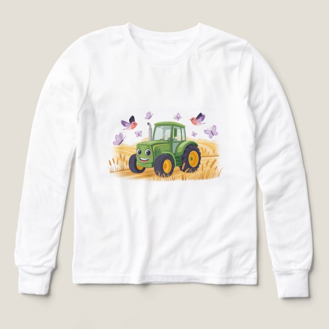 Pullover mit Traktor-Motiv (Diseño frontal)