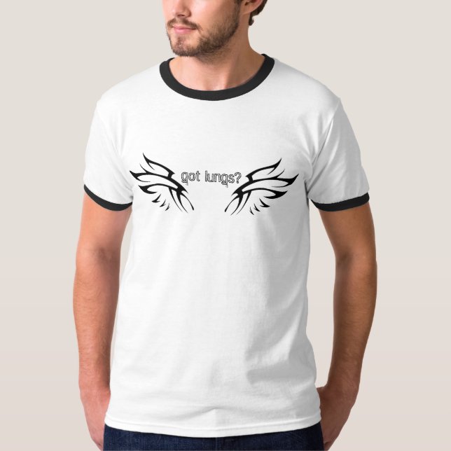 ¿pulmones conseguidos? camiseta del campanero de (Anverso)