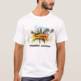 ¿pulmones conseguidos? Camiseta del estilo de la