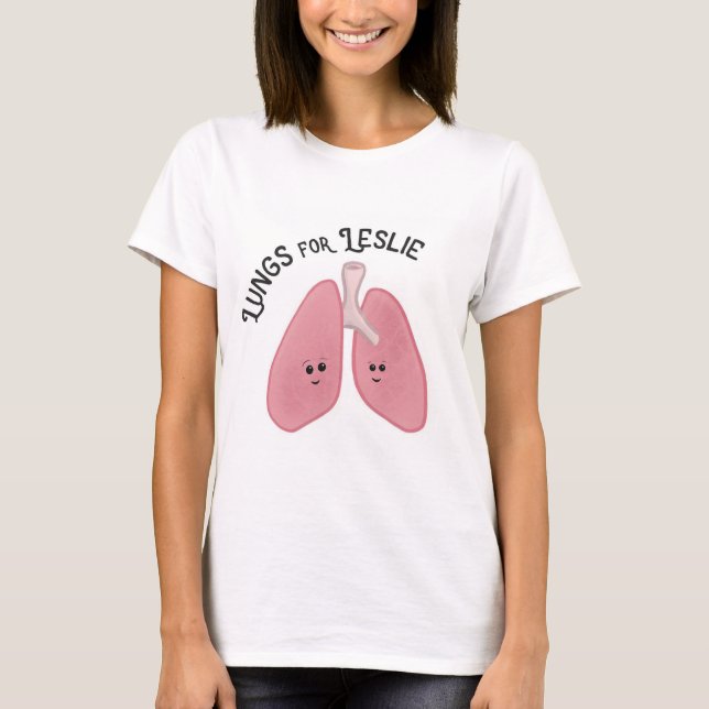 Pulmones para la camiseta de Leslie (Anverso)