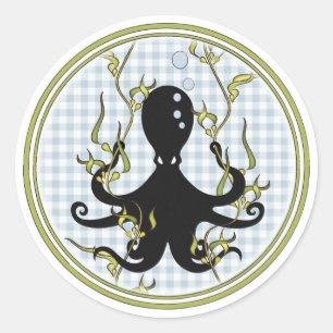 Pulpo 3" pegatinas
