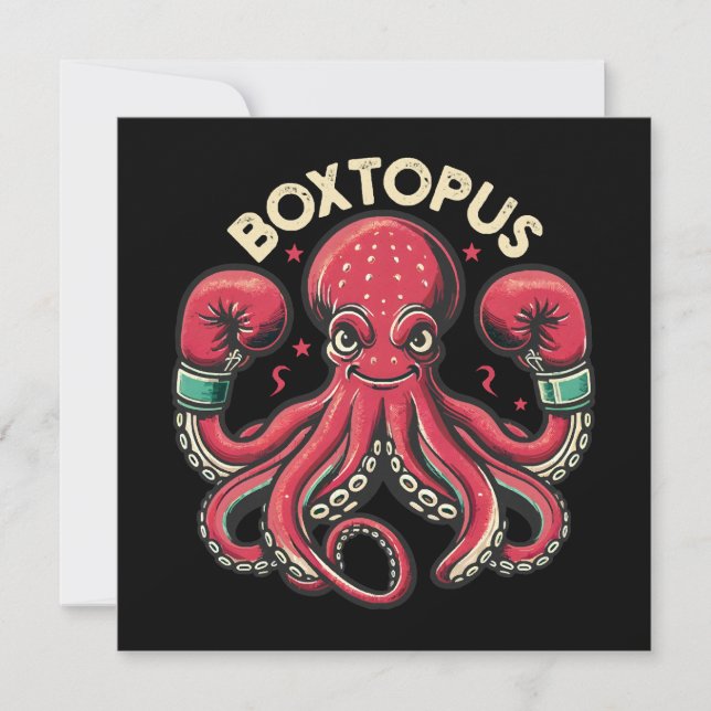 Pulpo Boxeador - Boxtopus (Anverso)