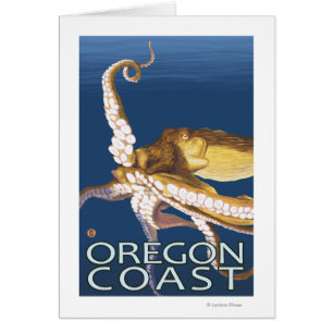 Pulpo de la costa de Oregon