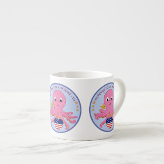 Pulpo de la taza de café de la especialidad para