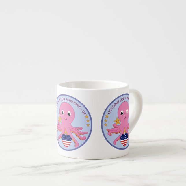 Pulpo de la taza de café de la especialidad para (Derecha)