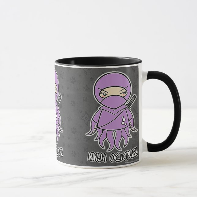 ¡Pulpo de Ninja! Taza (Derecha)