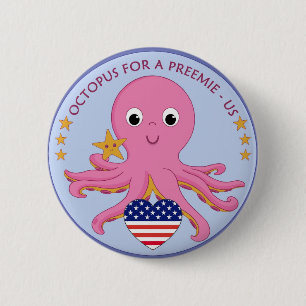 Pulpo del botón para un prematuro los E.E.U.U.