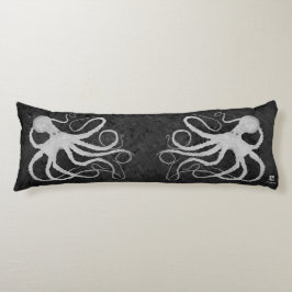 Pulpo en gris oscuro - almohada corporal