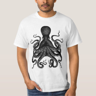 Pulpo gigante - 20.000 camisetas de Kraken de las