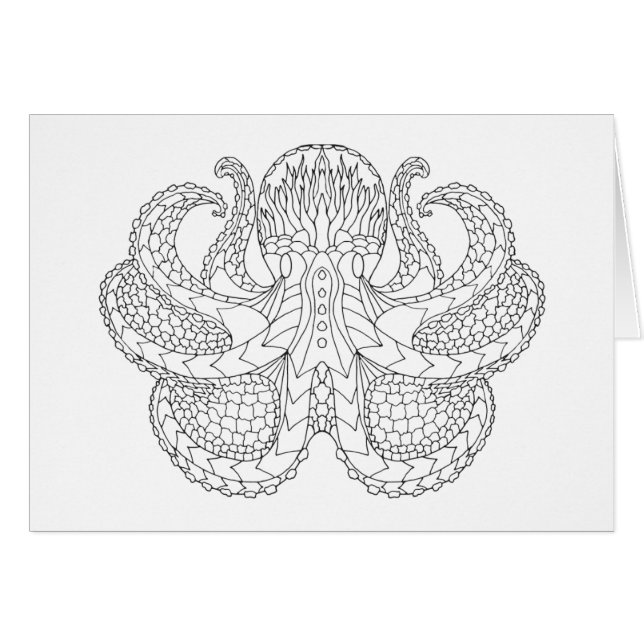Pulpo modelado étnico (Anverso (Horizontal))