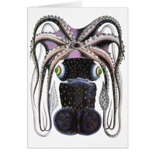 Pulpo o Calamar Gigante, Animal Antiguo de la Vida