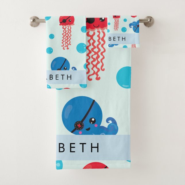 Pulpo pirata, medusa pirata, mar, tu nombre (In situ)