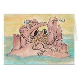 Pulpo y castillo de arena