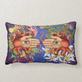 pulpos florales de la fantasía de la almohada