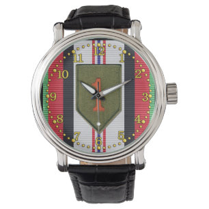 Pulsera 1r reloj de la división de infantería de Iraq