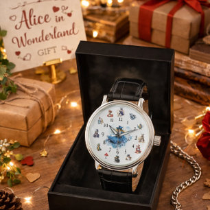 Pulsera Alicia en el País de las Maravillas Reloj Antiguo
