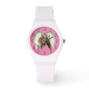 Pulsera Ángel de cosecha con reloj de arpa