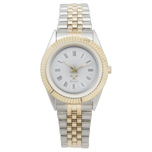 Pulsera Ángel Elegante Reloj de Cristiano Paloma de Dos To